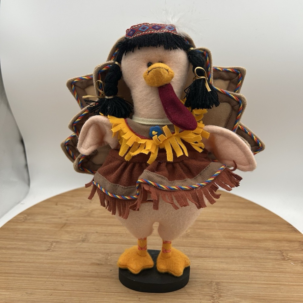 Annalee Turkey Dressed As‎ Native American Girl